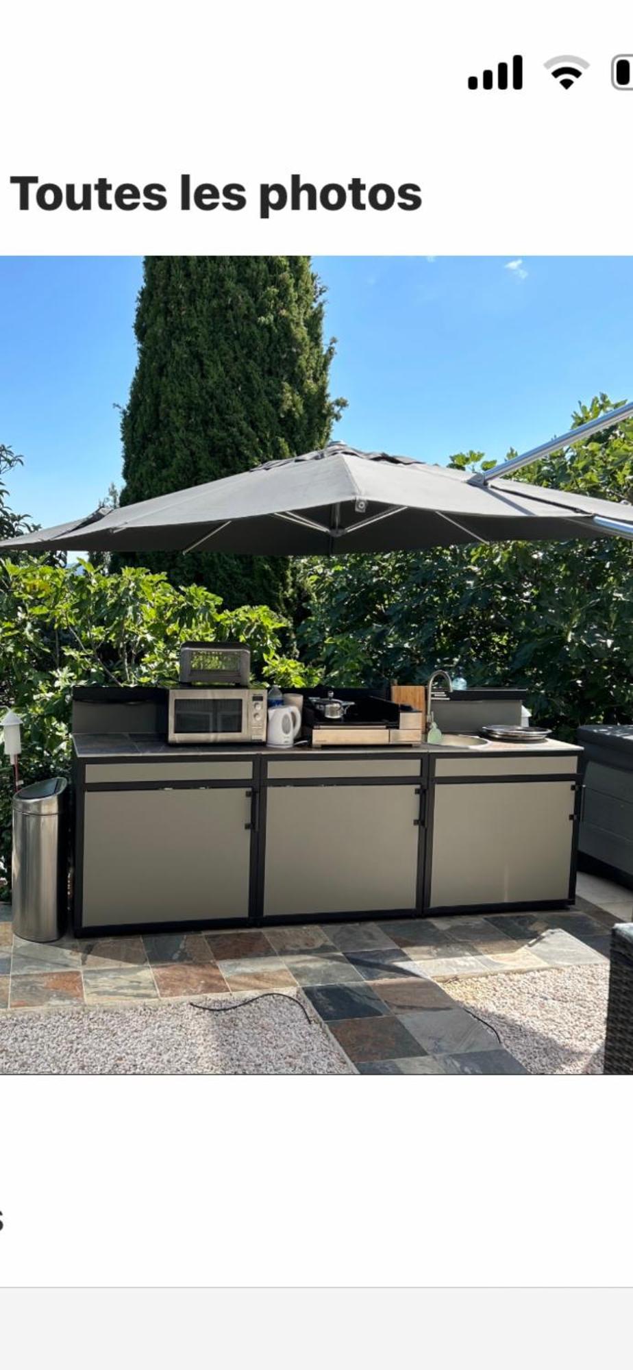 ניס Cottage Marin Avec Vue Mer מראה חיצוני תמונה